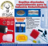Cepillos para la industria embotelladora
